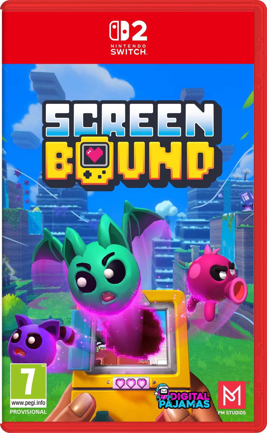 Screenbound Nintendo Switch 2 game box — genuine sealed, Optrenex UAE