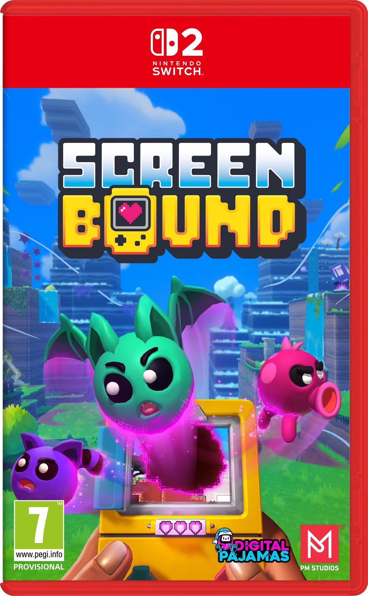 Screenbound Nintendo Switch 2 game box — genuine sealed, Optrenex UAE