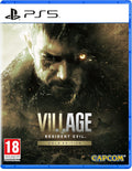 Resident Evil Village — Gold Edition PS5 game box — genuine sealed disc, Optrenex UAE