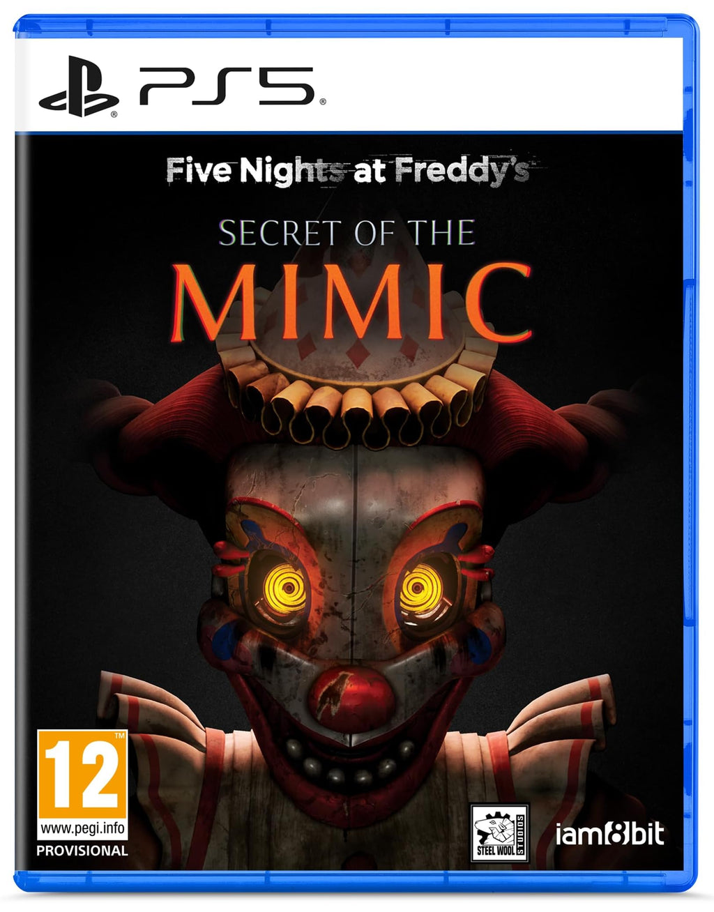 Five Nights at Freddy's: Secret of the Mimic PS5 game box — genuine sealed disc, Optrenex UAE
