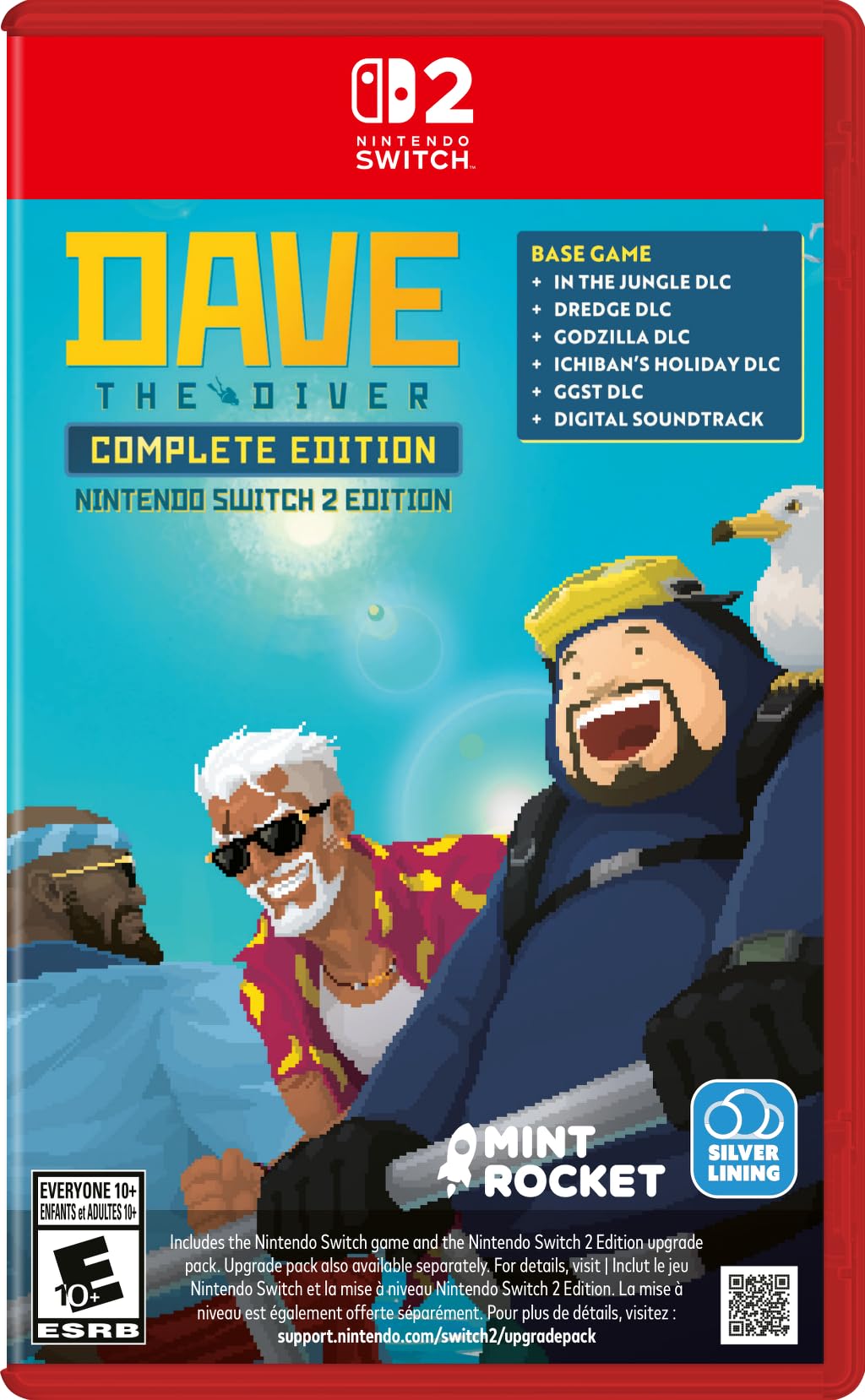 Dave the Diver – Complete Edition Nintendo Switch 2 game box — genuine sealed, Optrenex UAE