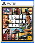 Grand Theft Auto V PS5 game box — genuine sealed disc, Optrenex UAE
