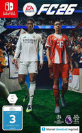 EA SPORTS FC 26 Nintendo Switch UAE version retail box — art © EA; removed on request