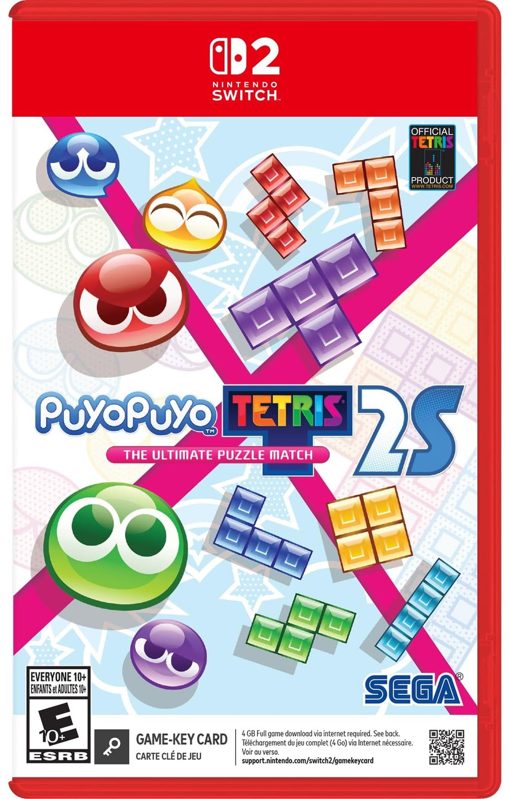 Puyo Puyo Tetris 2S Nintendo Switch 2 game box — genuine sealed, Optrenex UAE