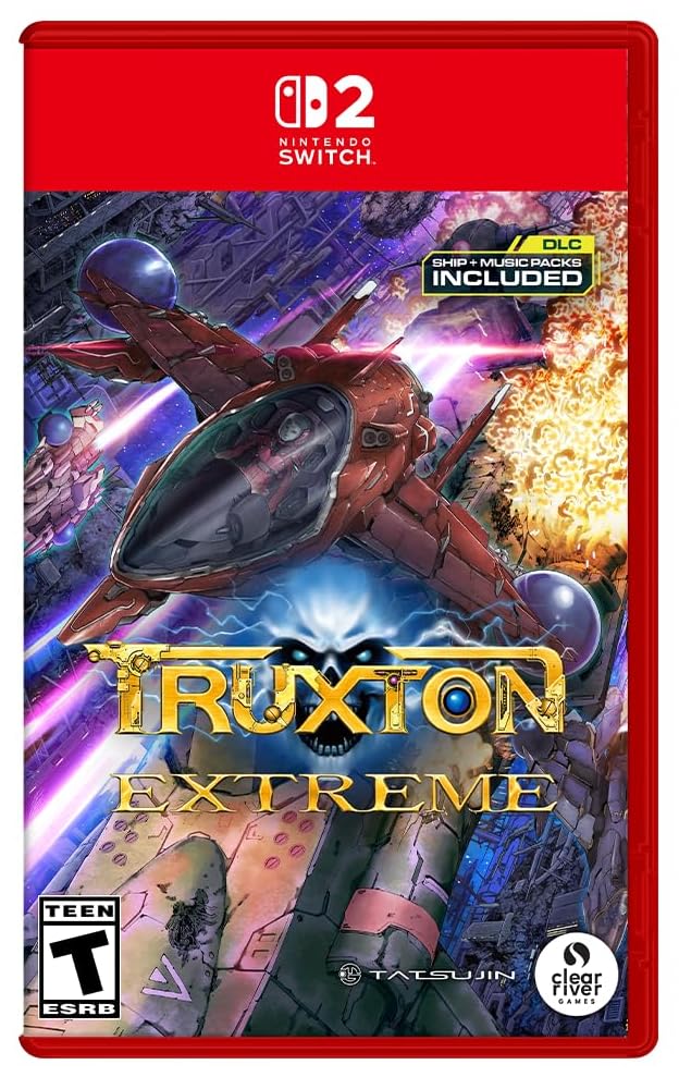 Truxton Extreme Nintendo Switch 2 game box — genuine sealed, Optrenex UAE