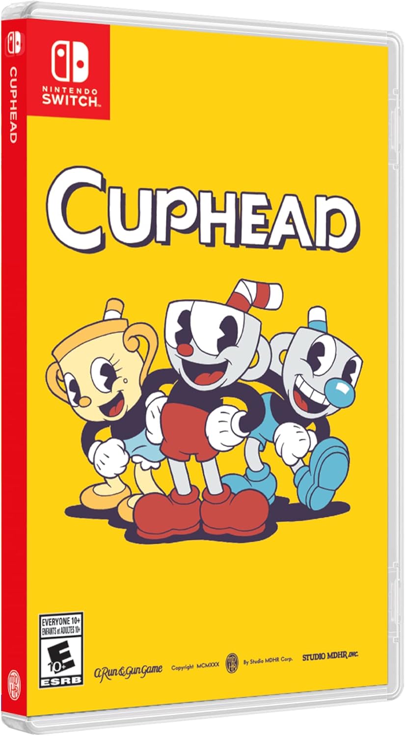 Cuphead Nintendo Switch game box — genuine sealed, Optrenex UAE