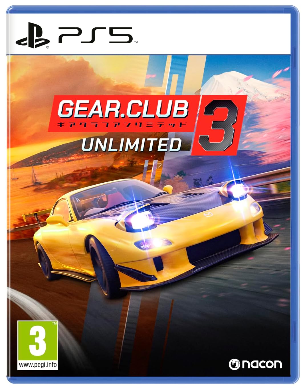 Gear.Club Unlimited 3 PS5 game box — genuine sealed disc, Optrenex UAE