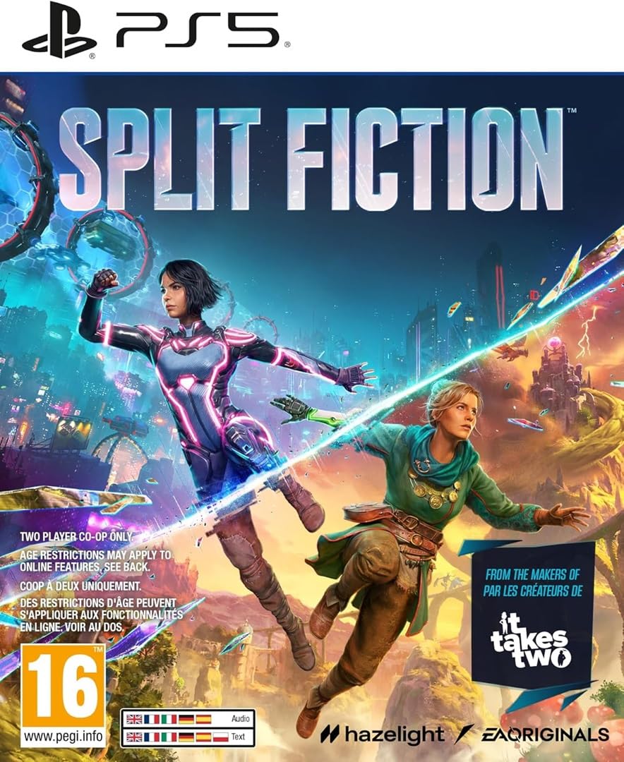 Split Fiction PS5 game box — genuine sealed disc, Optrenex UAE