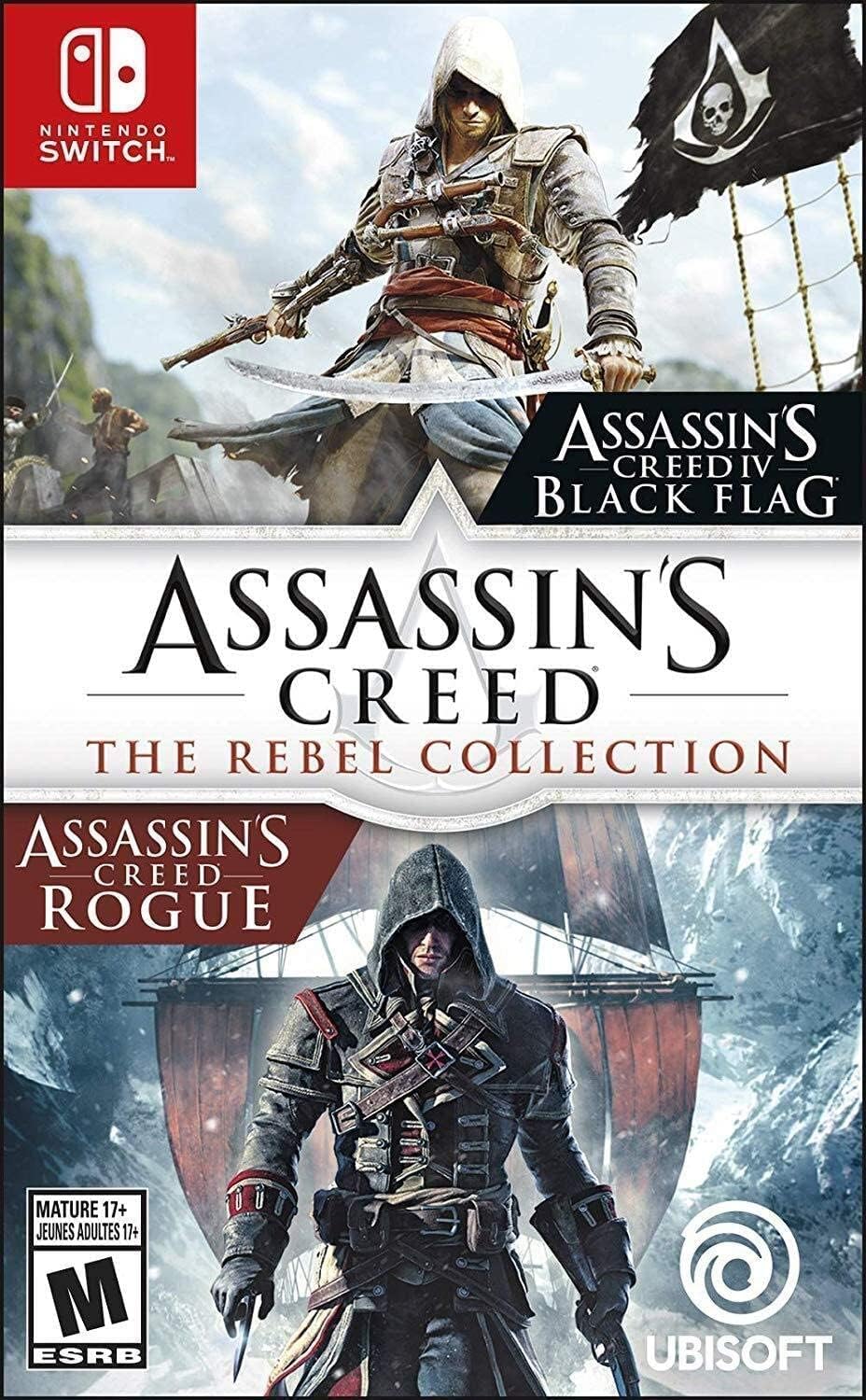 Assassin's Creed: The Rebel Collection Nintendo Switch game box — genuine sealed, Optrenex UAE