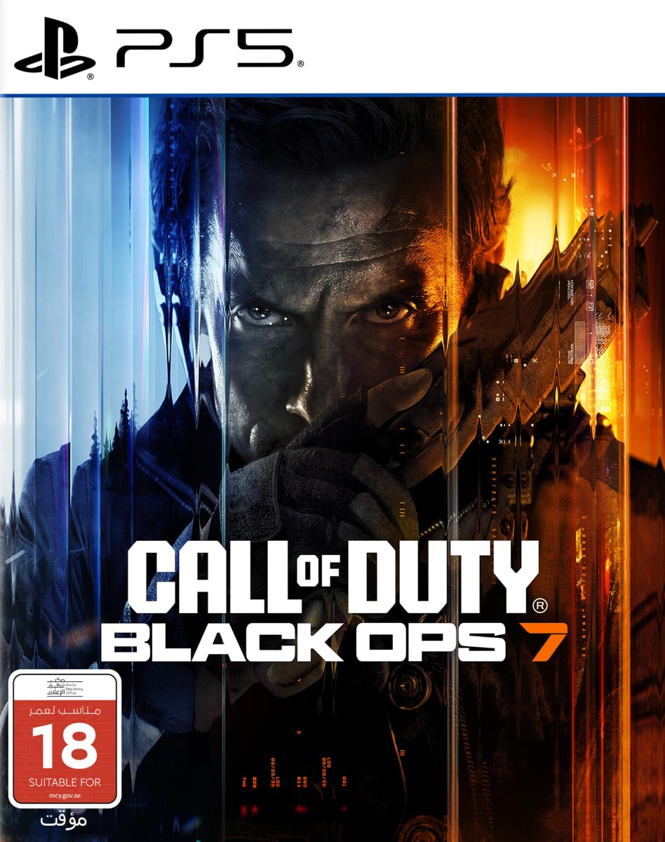 Call of Duty: Black Ops 7 PS5 game box — genuine sealed disc, Optrenex UAE