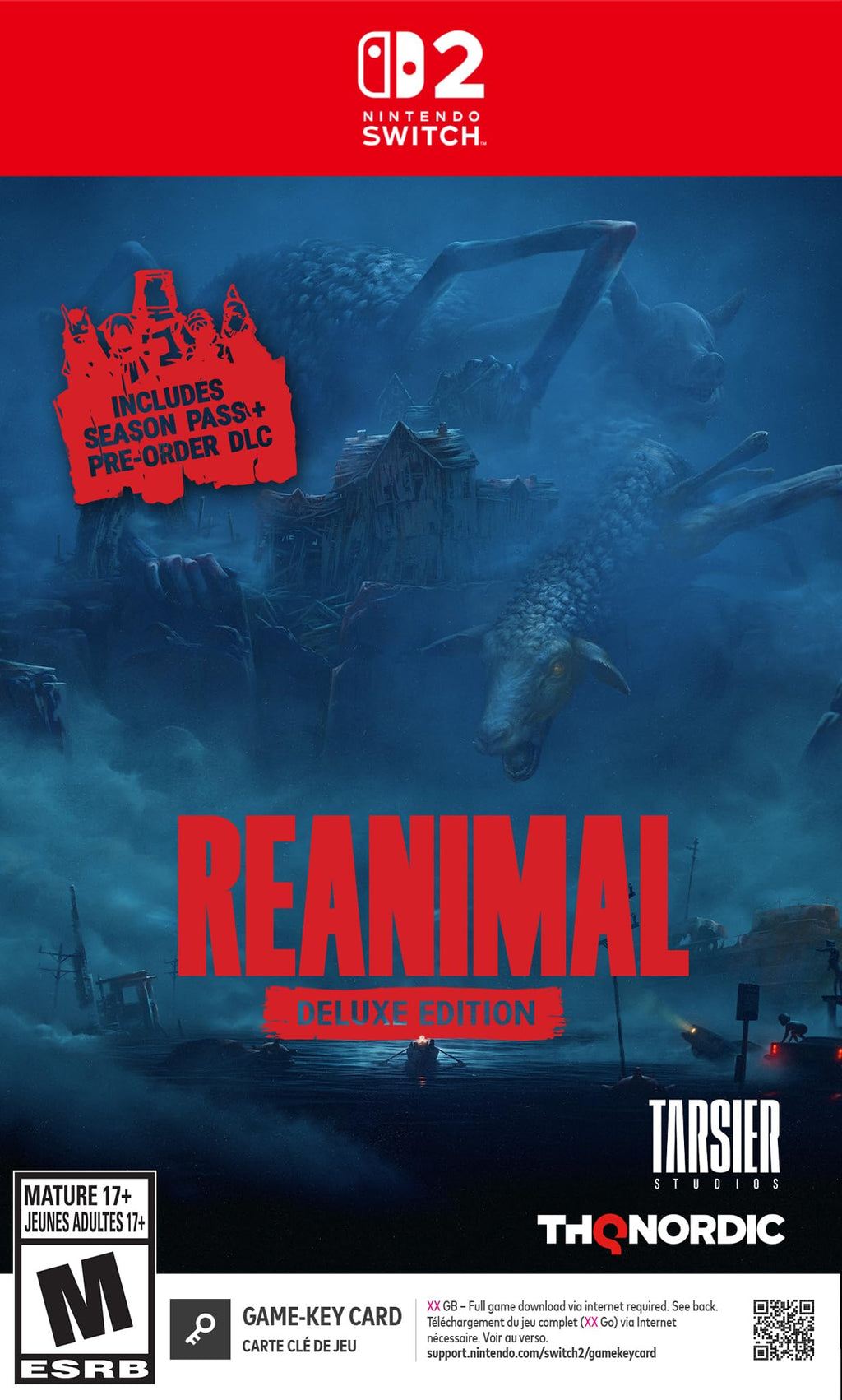 REANIMAL Nintendo Switch 2 game box — genuine sealed, Optrenex UAE