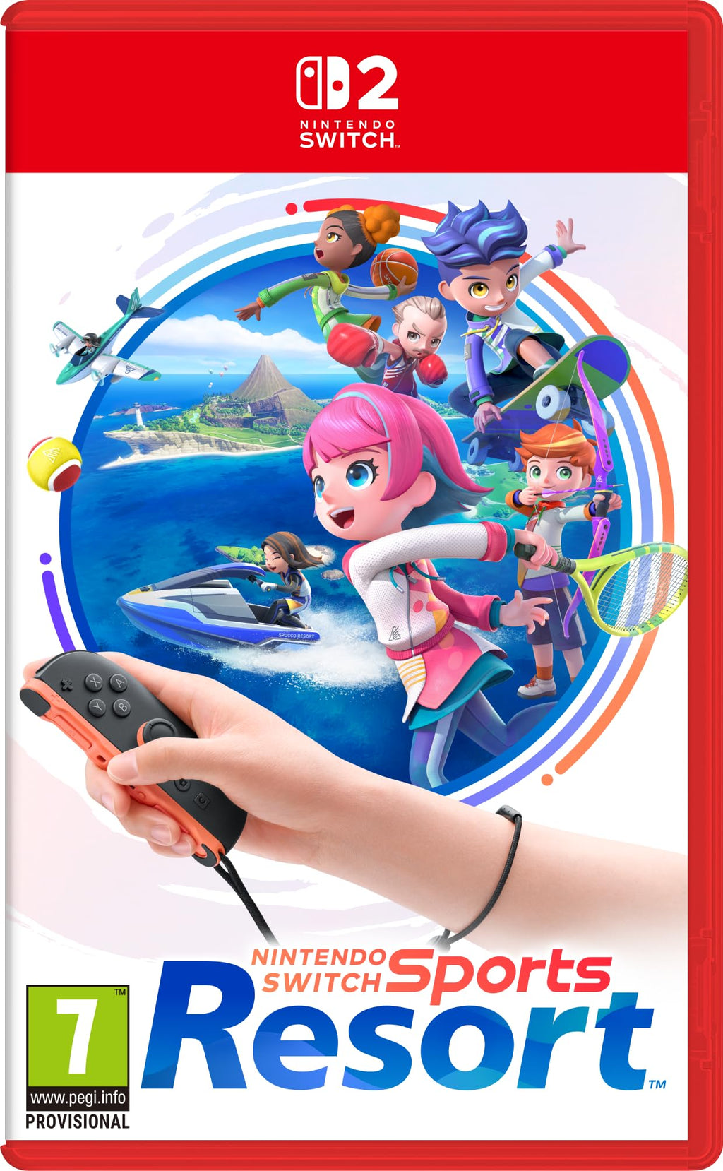 Nintendo Switch Sports Resort Nintendo Switch 2 game box — genuine sealed, Optrenex UAE