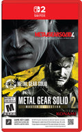 Metal Gear Solid: Master Collection Vol. 2 Nintendo Switch 2 game box — genuine sealed, Optrenex UAE
