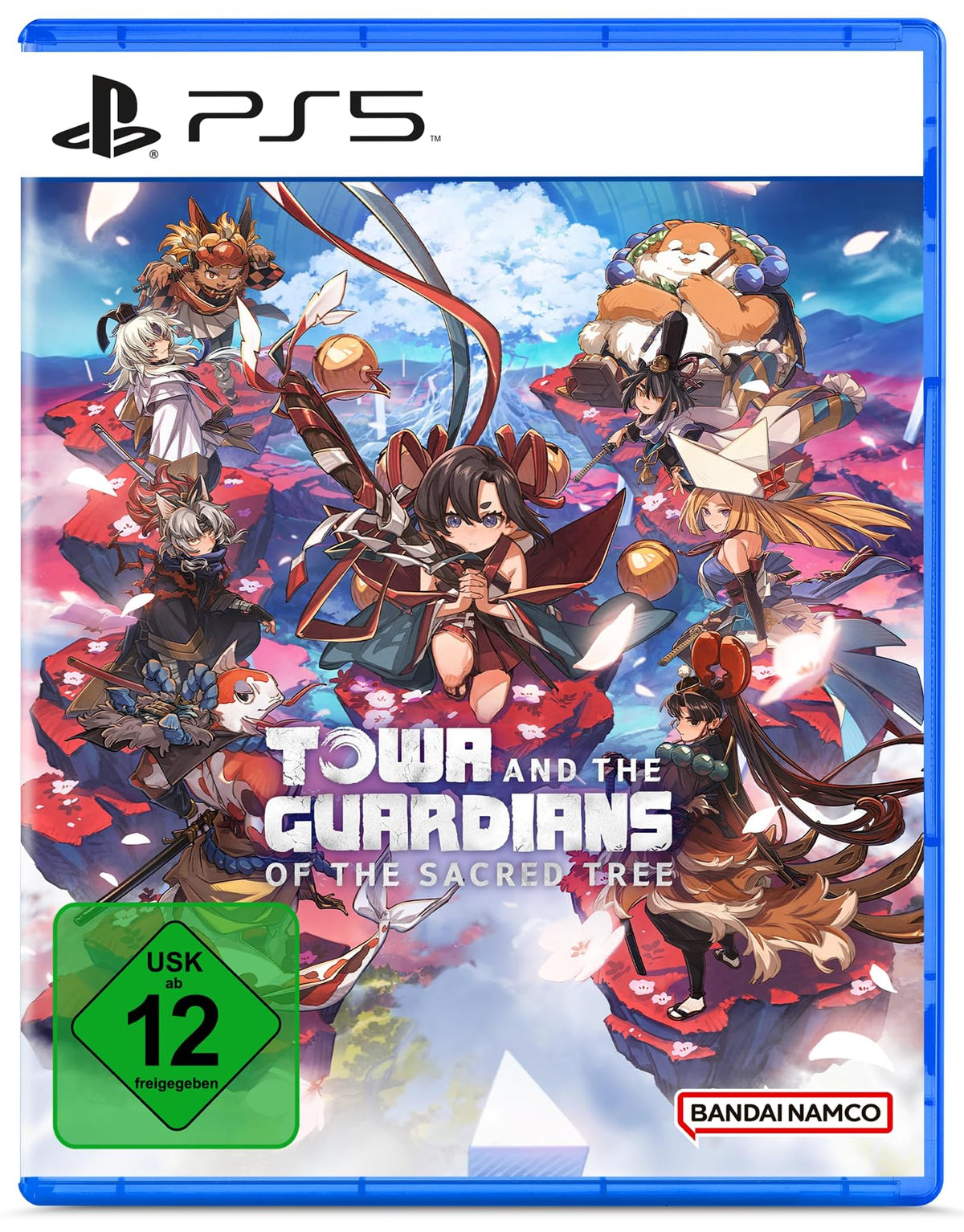 Towa and the Guardians of the Sacred Tree PS5 game box — genuine sealed disc, Optrenex UAE