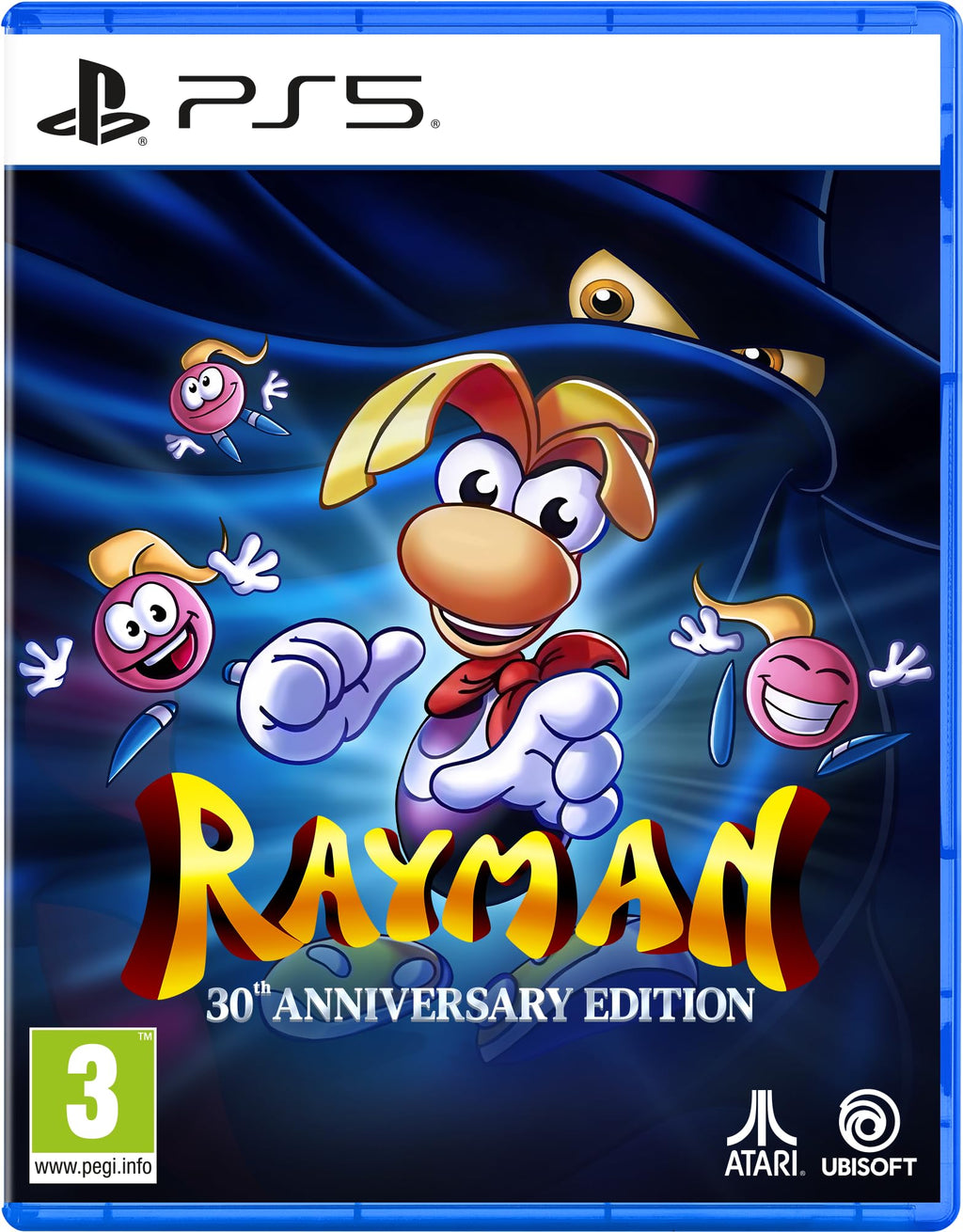 Rayman: 30th Anniversary Edition PS5 game box — genuine sealed disc, Optrenex UAE