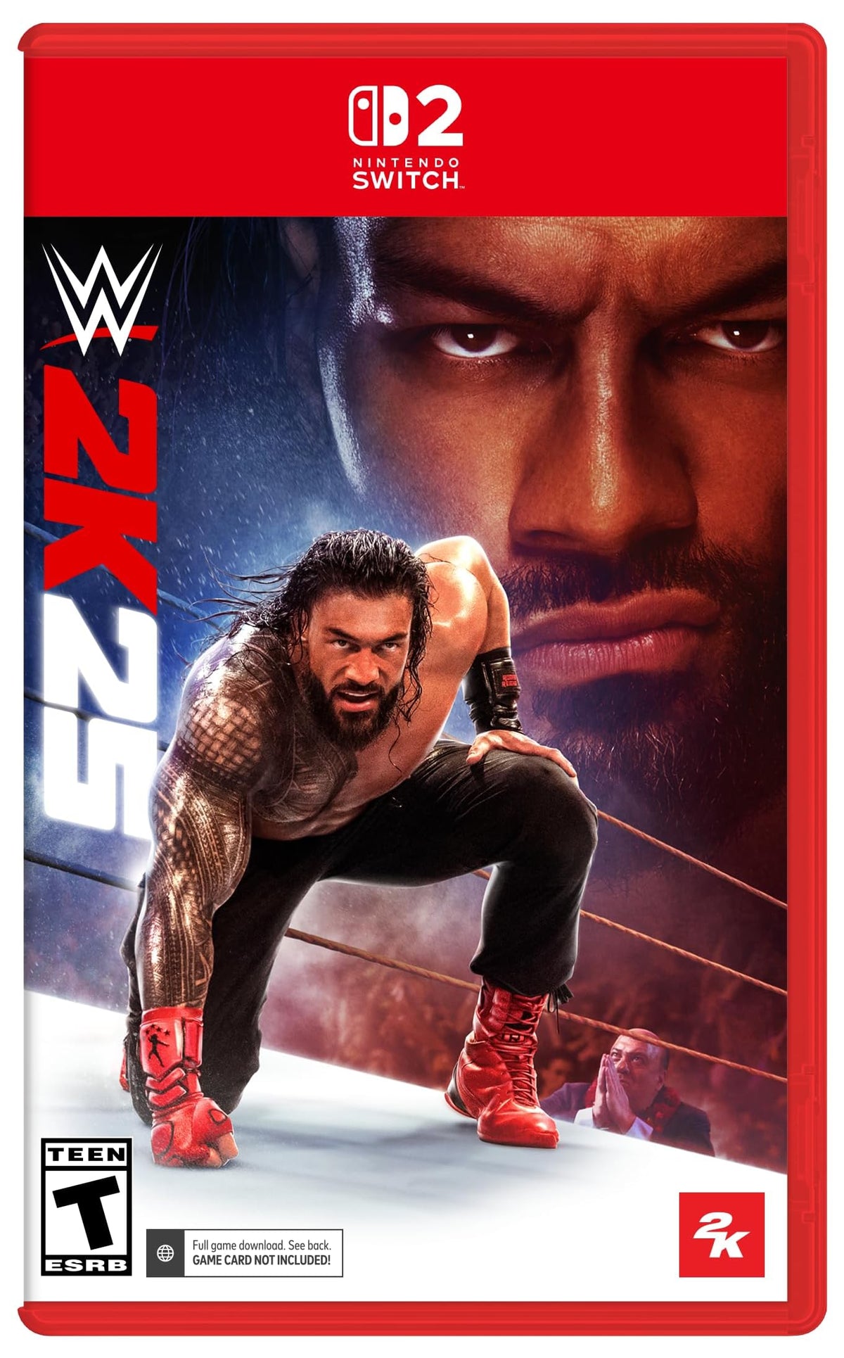 WWE 2K25 – Nintendo Switch 2 Edition Nintendo Switch 2 game box — genuine sealed, Optrenex UAE