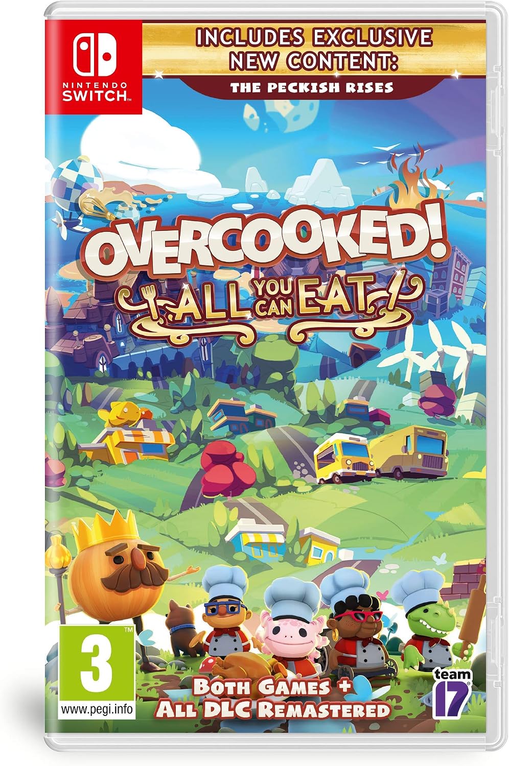 Overcooked! All You Can Eat Nintendo Switch game box — genuine sealed, Optrenex UAE