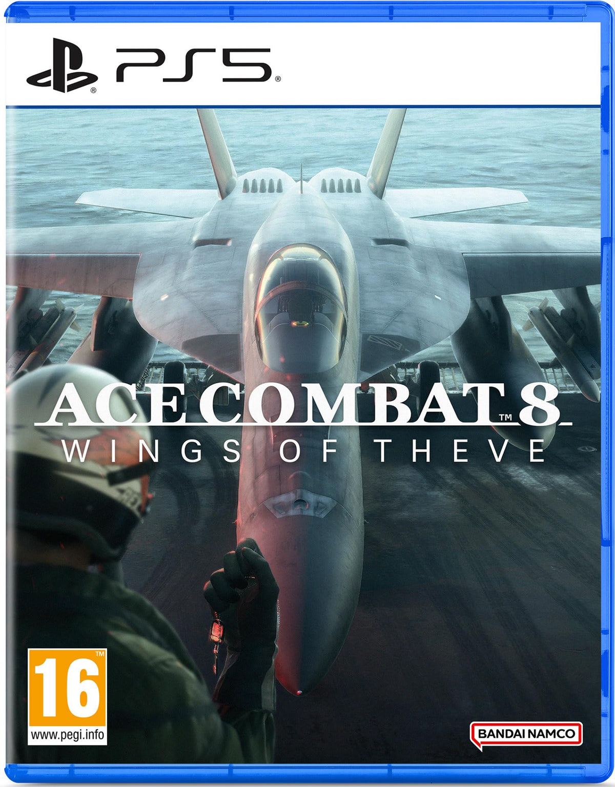 Ace Combat 8: Wings of Theve PS5 game box — genuine sealed disc, Optrenex UAE