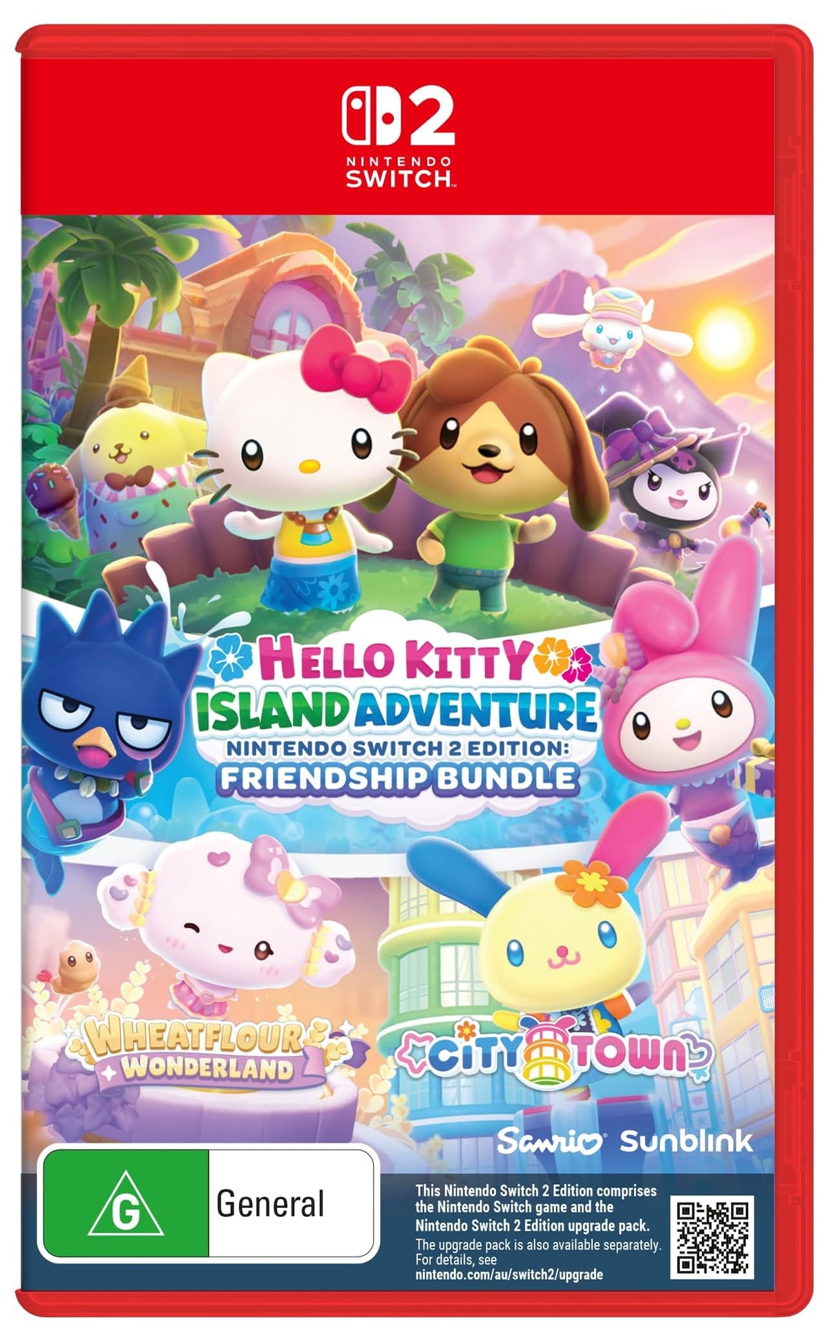 Hello Kitty Island Adventure – Nintendo Switch 2 Edition Nintendo Switch 2 game box — genuine sealed, Optrenex UAE