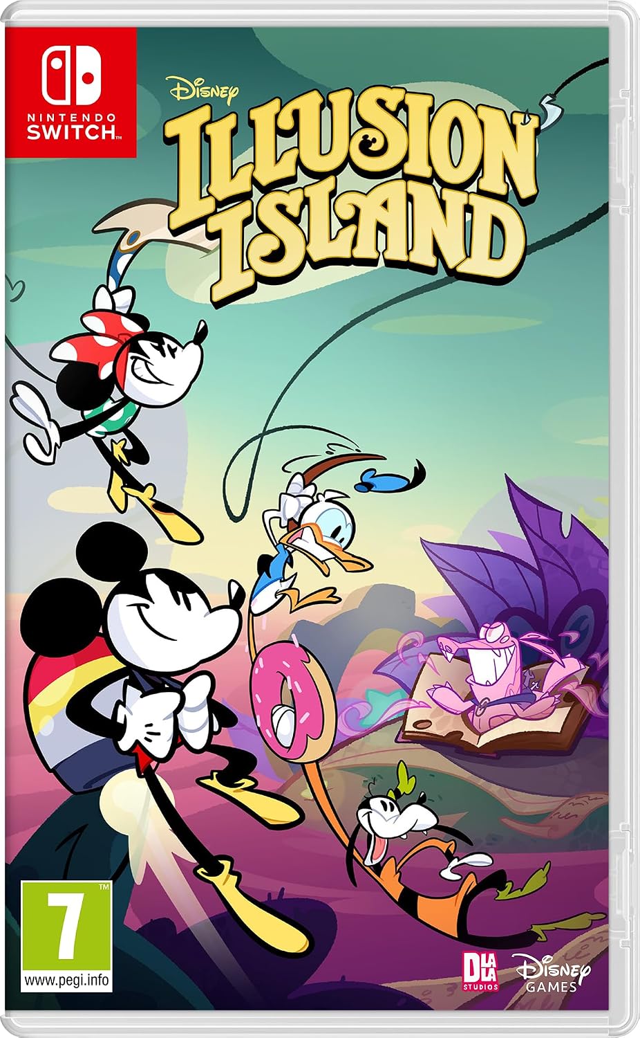 Disney Illusion Island Nintendo Switch game box — genuine sealed, Optrenex UAE