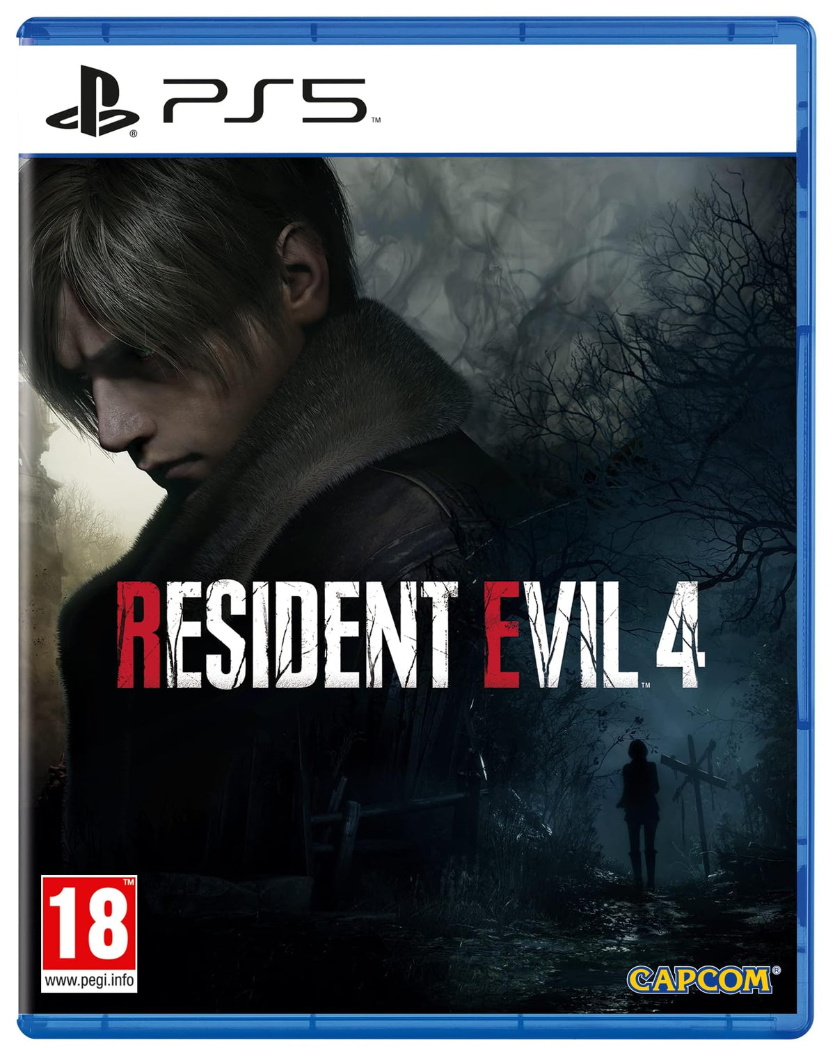 Resident Evil 4 PS5 game box — genuine sealed disc, Optrenex UAE