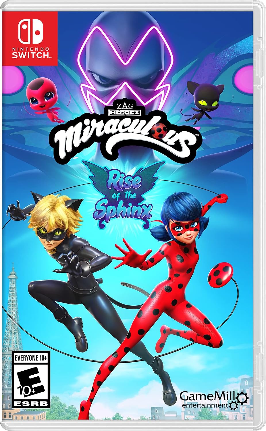 Miraculous: Rise of the Sphinx Nintendo Switch game box — genuine sealed, Optrenex UAE