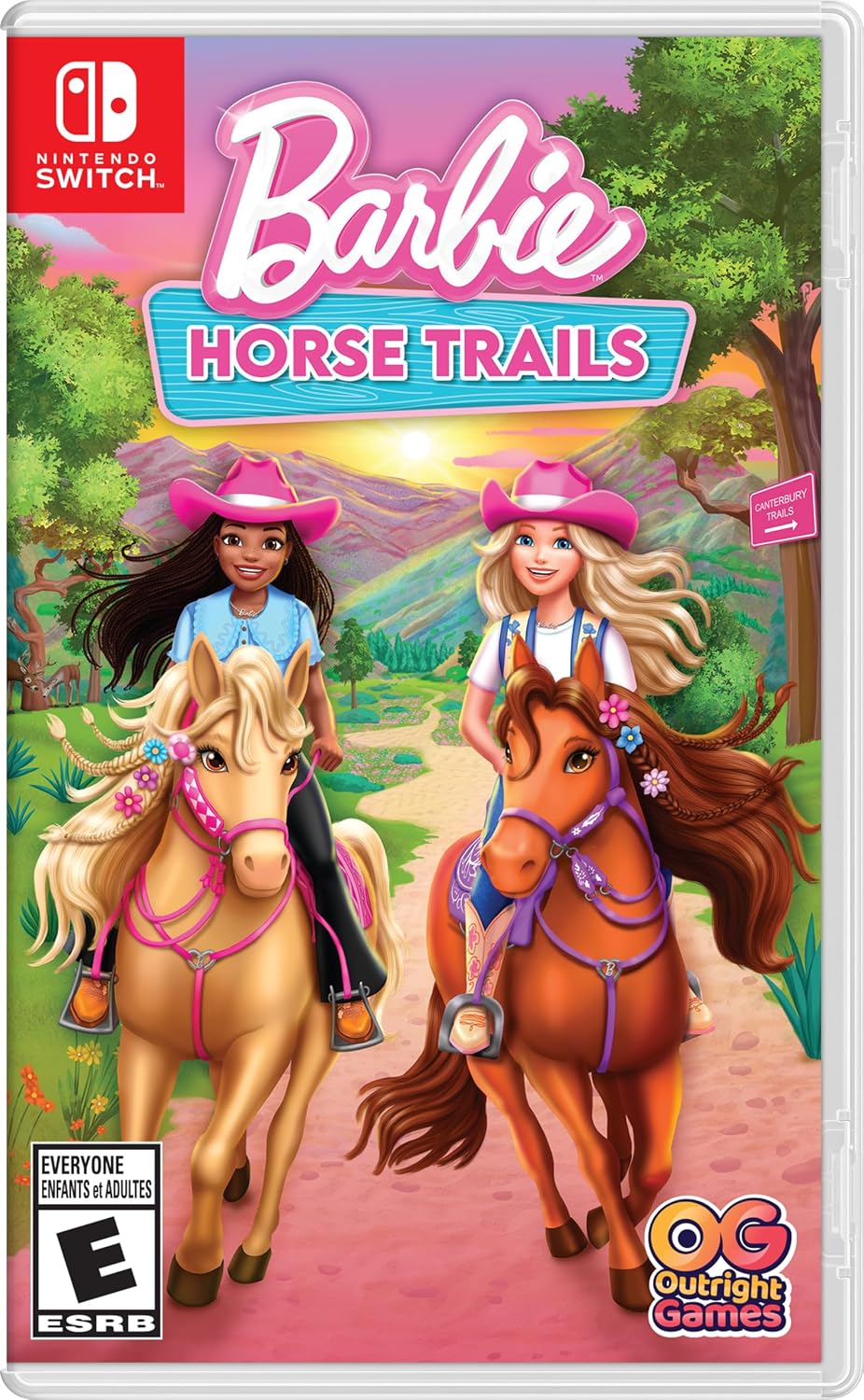 Barbie Horse Trails Nintendo Switch game box — genuine sealed, Optrenex UAE