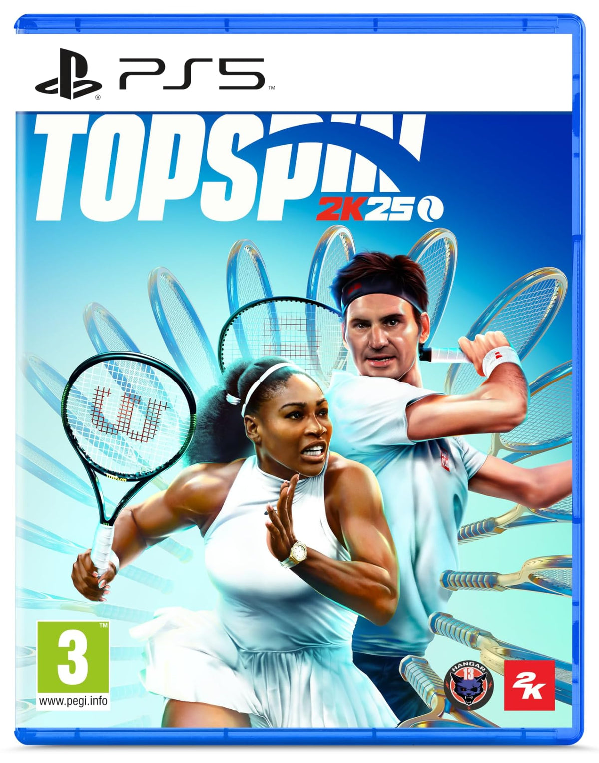 TopSpin 2K25 PS5 game box — genuine sealed disc, Optrenex UAE