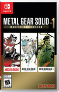 Metal Gear Solid: Master Collection Vol. 1 Nintendo Switch game box — genuine sealed, Optrenex UAE