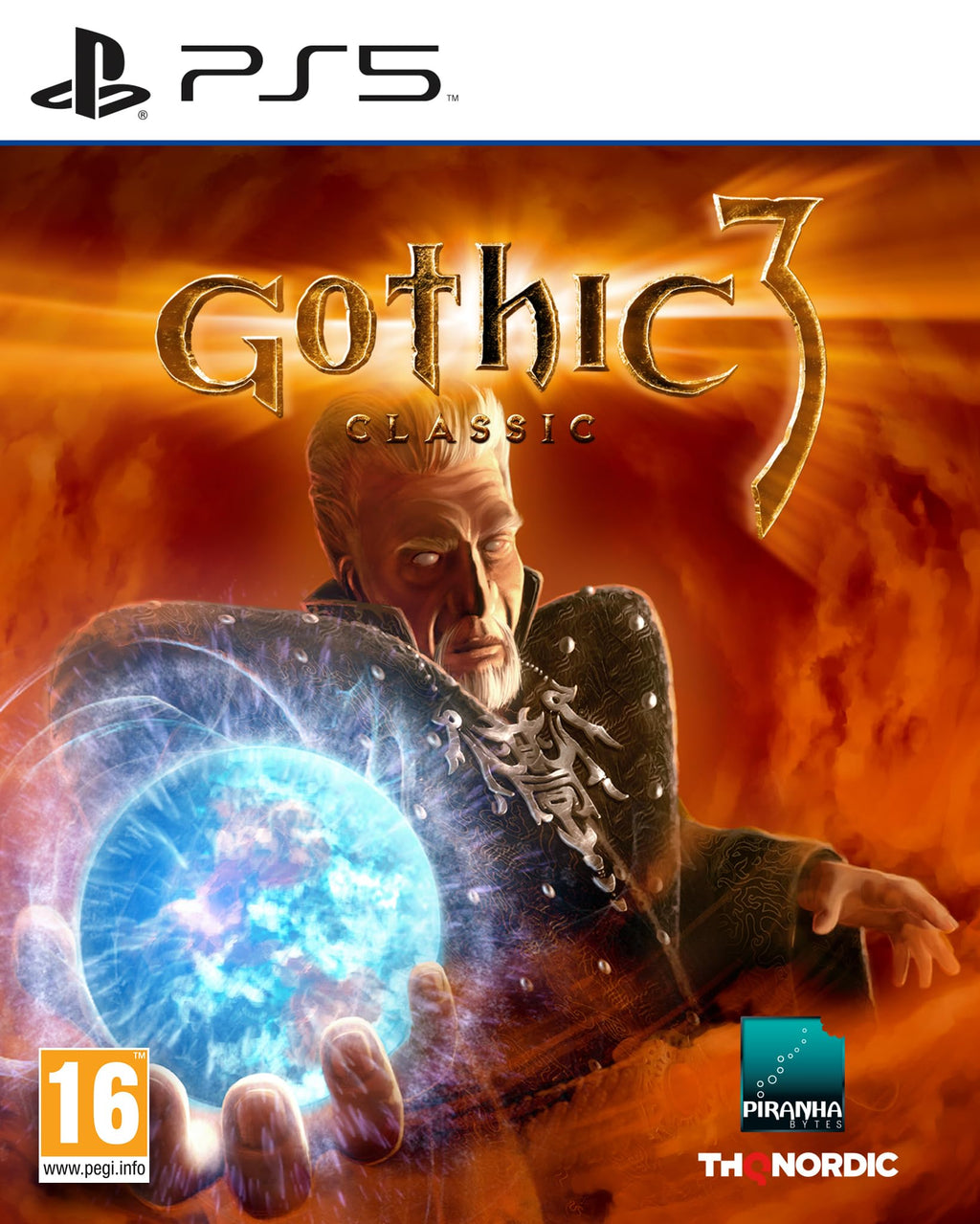 Gothic 3 Classic PS5 game box — genuine sealed disc, Optrenex UAE