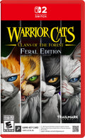 Warrior Cats: Clans of the Forest – Feral Edition Nintendo Switch 2 game box — genuine sealed, Optrenex UAE