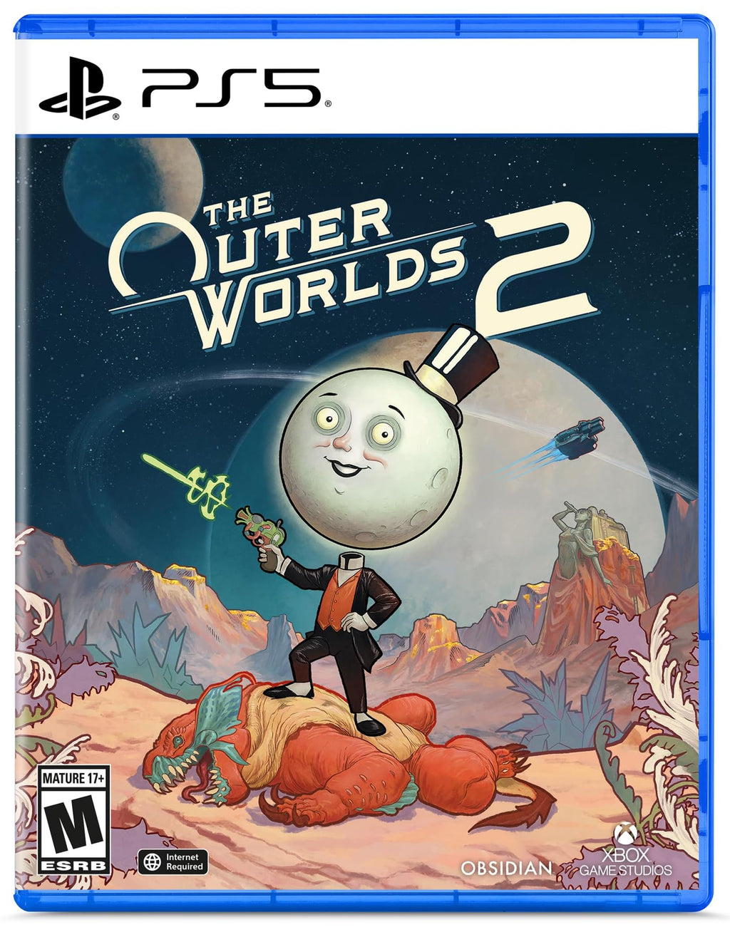 The Outer Worlds 2 PS5 game box — genuine sealed disc, Optrenex UAE