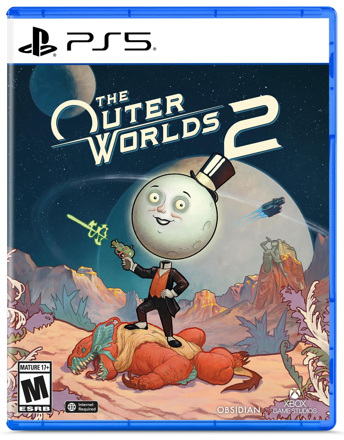 The Outer Worlds 2 PS5 game box — genuine sealed disc, Optrenex UAE