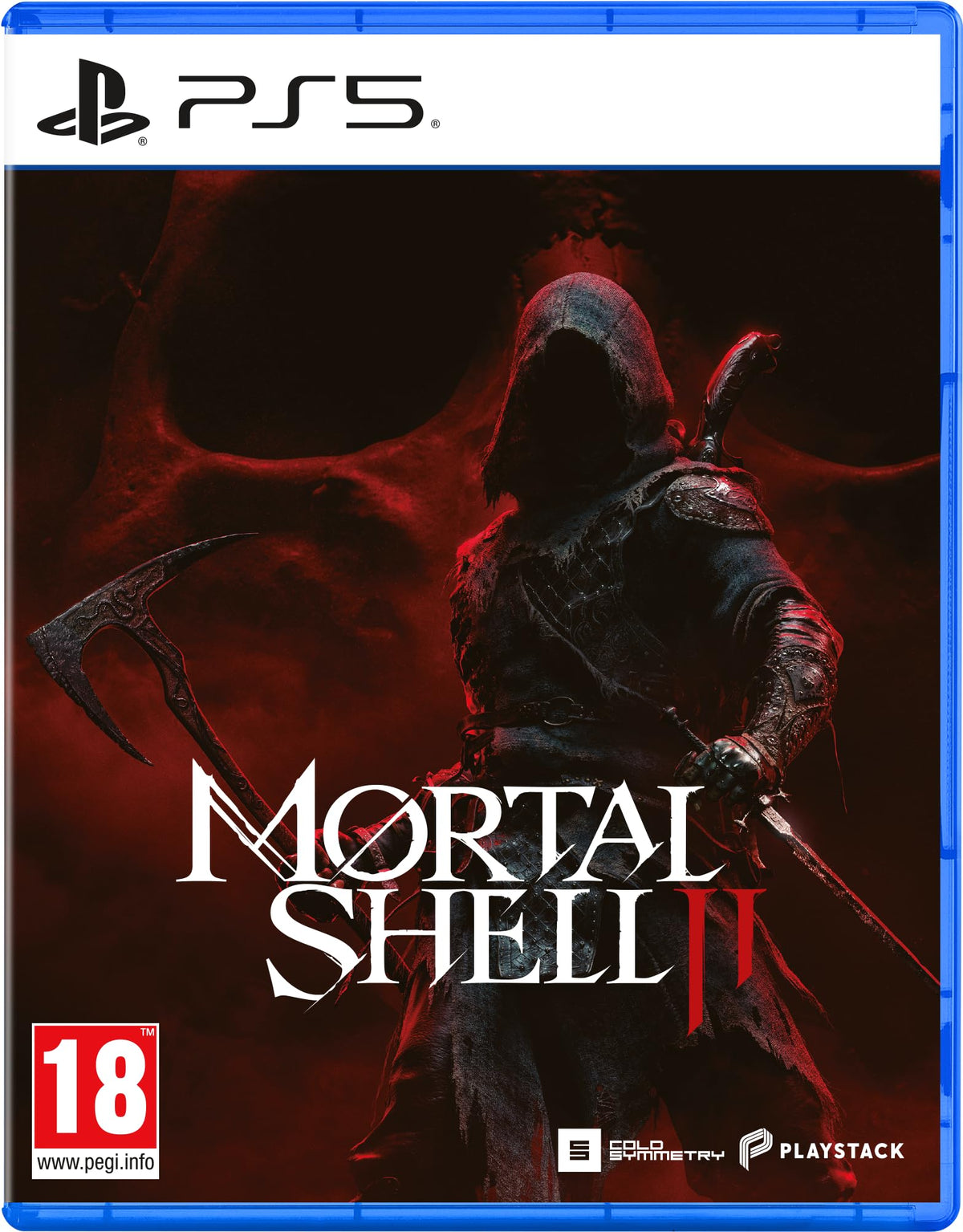 Mortal Shell II PS5 game box — genuine sealed disc, Optrenex UAE