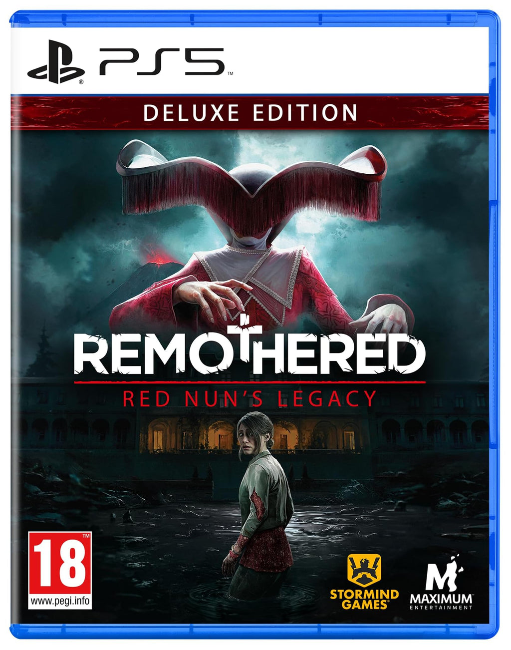 Remothered: Red Nun's Legacy PS5 game box — genuine sealed disc, Optrenex UAE