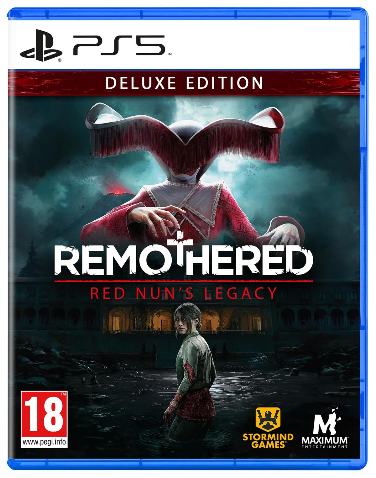 Remothered: Red Nun's Legacy PS5 game box — genuine sealed disc, Optrenex UAE