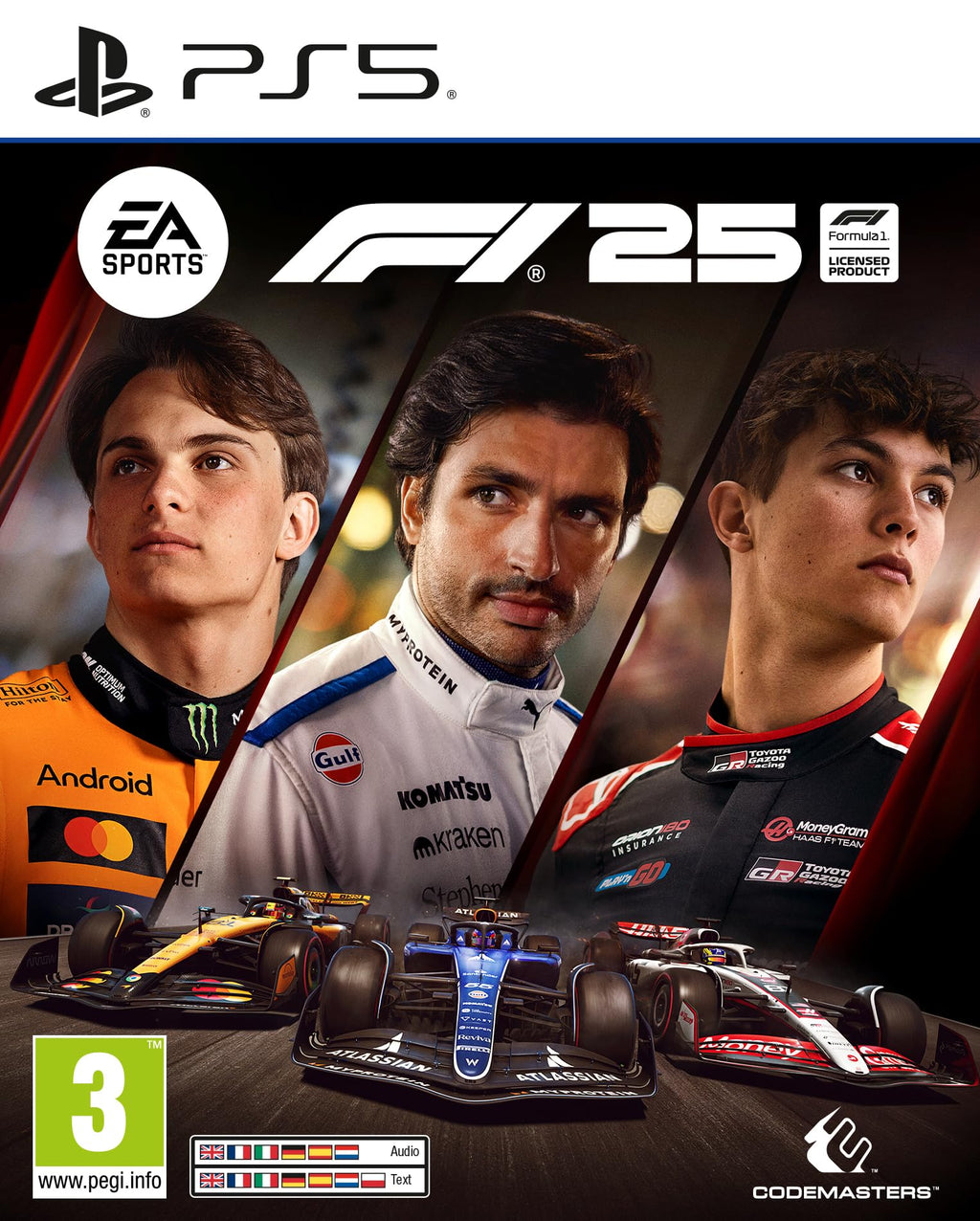 F1 25 PS5 game box — genuine sealed disc, Optrenex UAE