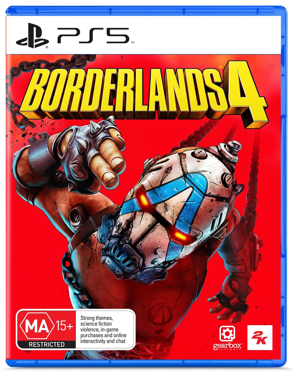 Borderlands 4 PS5 game box — genuine sealed disc, Optrenex UAE