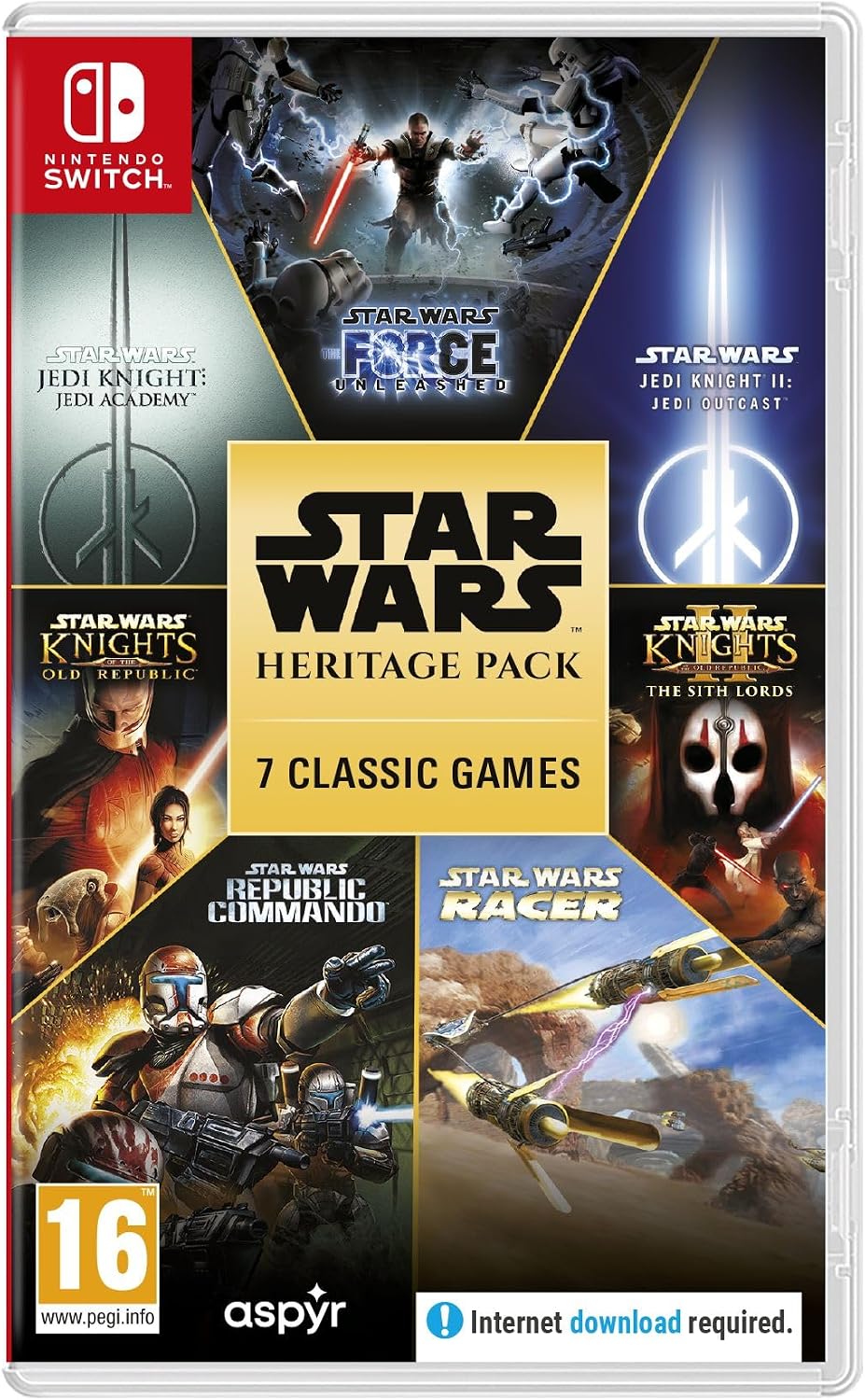 Star Wars: Heritage Pack Nintendo Switch game box — genuine sealed, Optrenex UAE