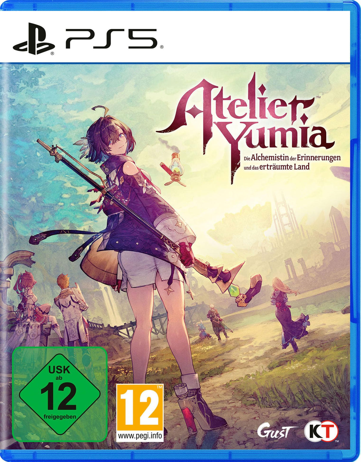 Atelier Yumia: The Alchemist of Memories & the Envisioned Land PS5 game box — genuine sealed disc, Optrenex UAE