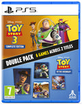 Toy Story: Retro Roundup! + Toy Story 3 Double Pack PS5 game box — genuine sealed disc, Optrenex UAE