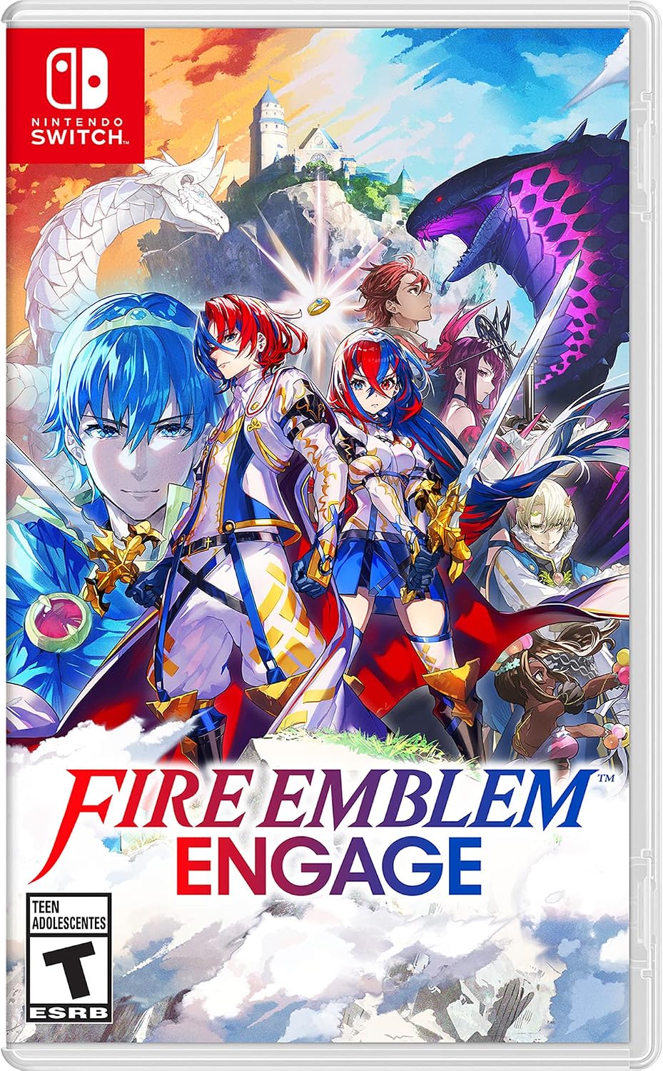 Fire Emblem Engage Nintendo Switch game box — genuine sealed, Optrenex UAE