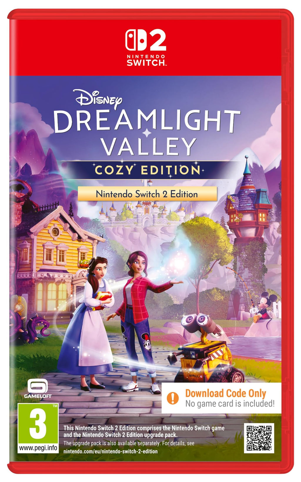 Disney Dreamlight Valley: Cozy Edition Nintendo Switch 2 game box — genuine sealed, Optrenex UAE