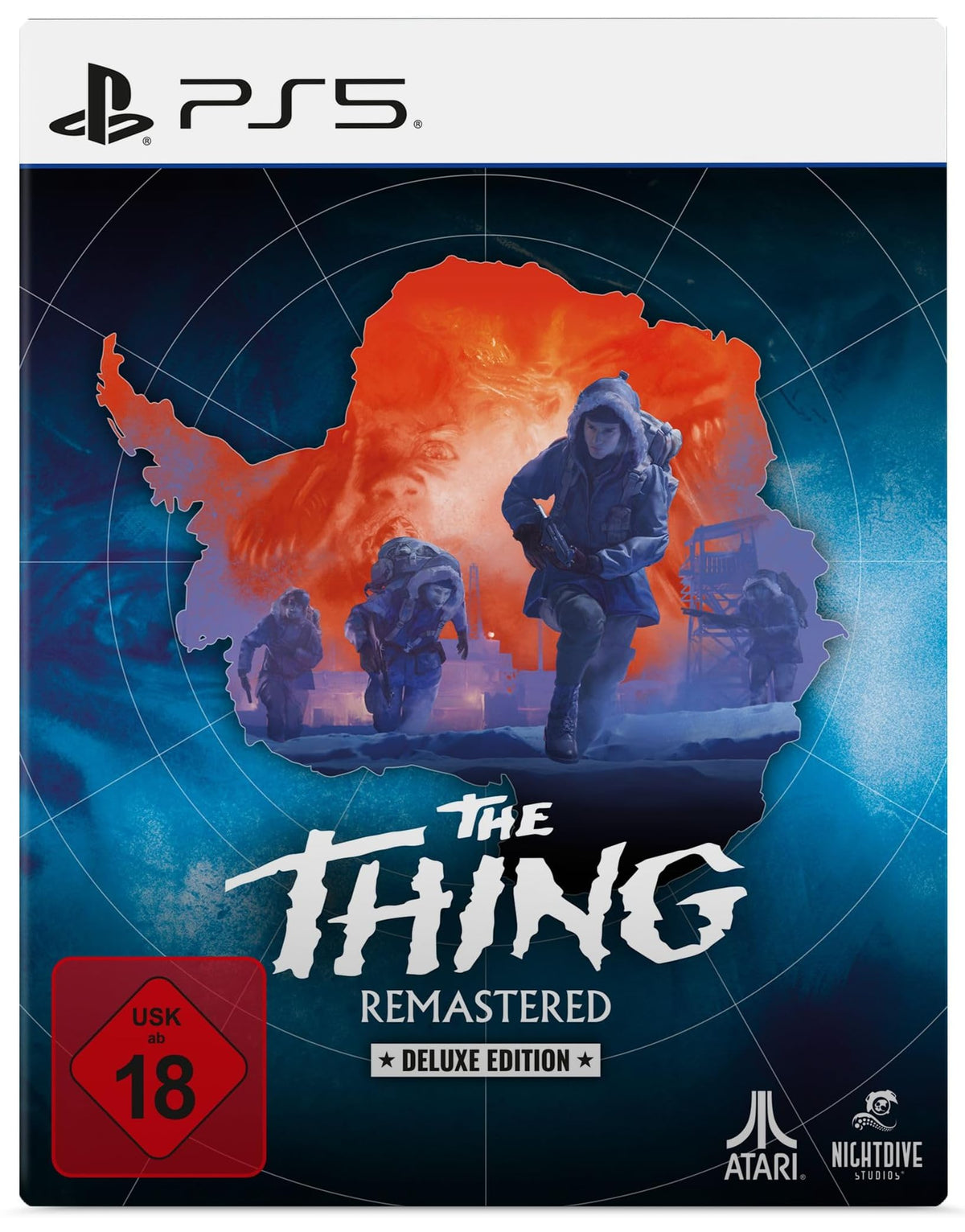 The Thing: Remastered PS5 game box — genuine sealed disc, Optrenex UAE