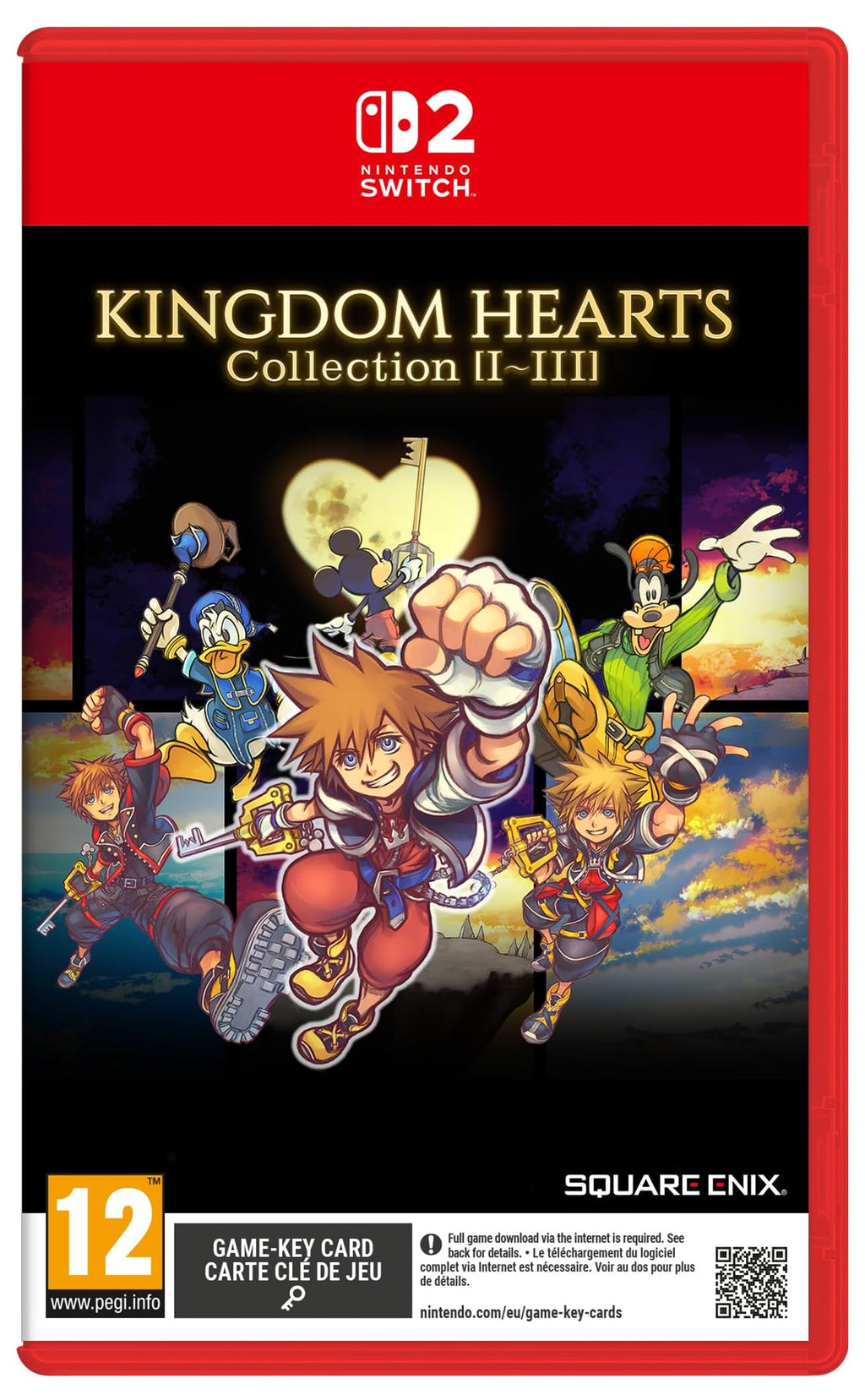 KINGDOM HEARTS Collection [I–III] Nintendo Switch 2 game box — genuine sealed, Optrenex UAE