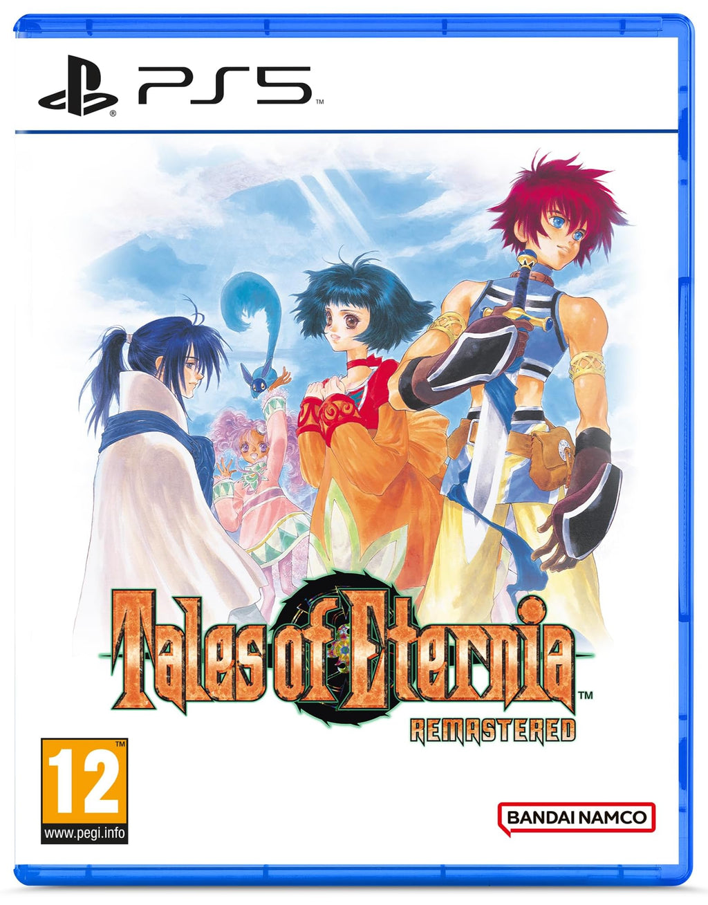 Tales of Eternia Remastered PS5 game box — genuine sealed disc, Optrenex UAE