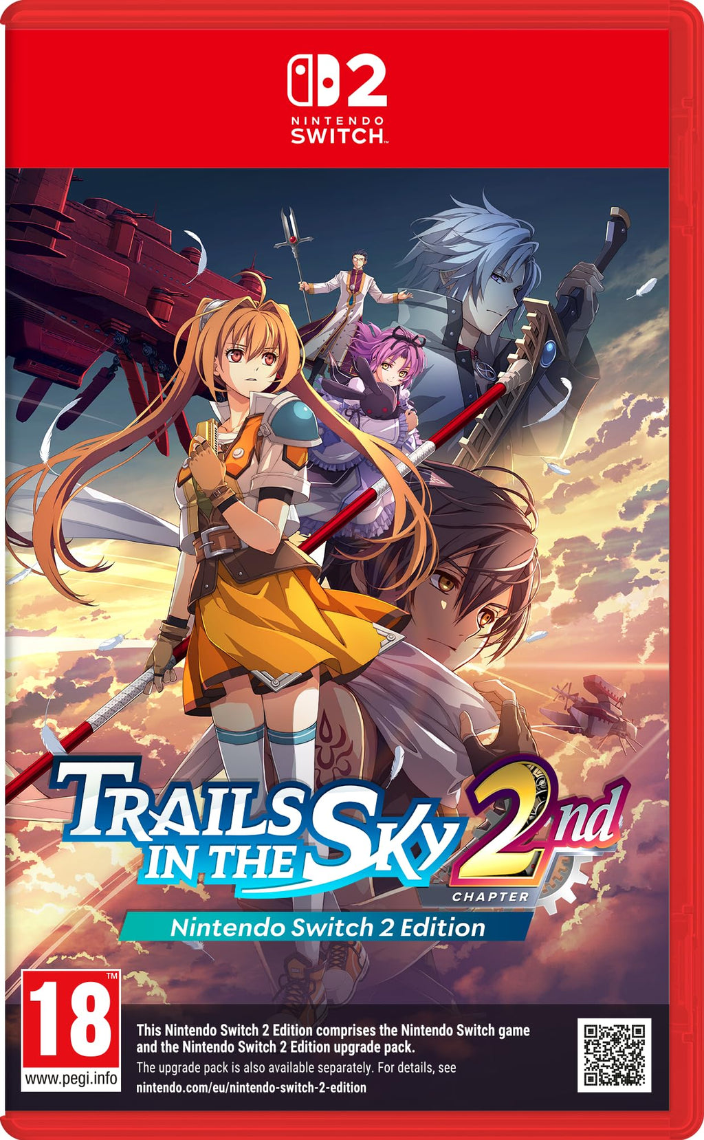 Trails in the Sky 2nd Chapter Nintendo Switch 2 game box — genuine sealed, Optrenex UAE