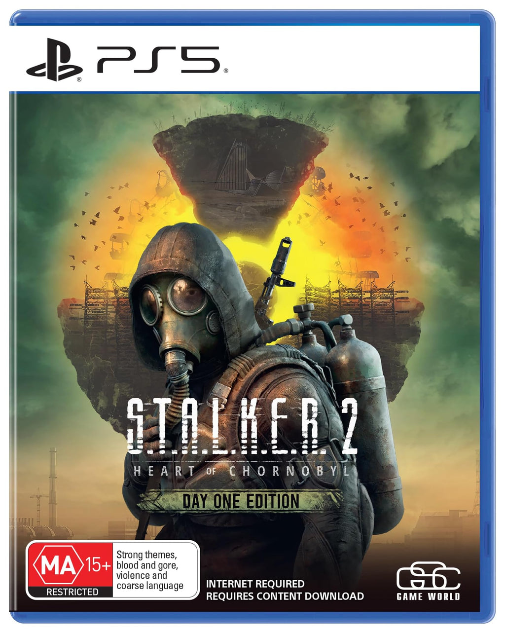 S.T.A.L.K.E.R. 2: Heart of Chornobyl PS5 game box — genuine sealed disc, Optrenex UAE