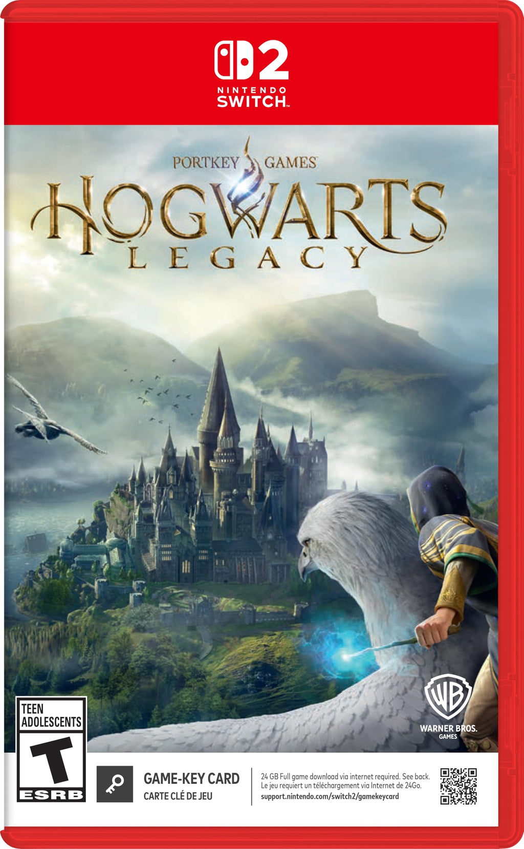 Hogwarts Legacy Nintendo Switch 2 game box — genuine sealed, Optrenex UAE