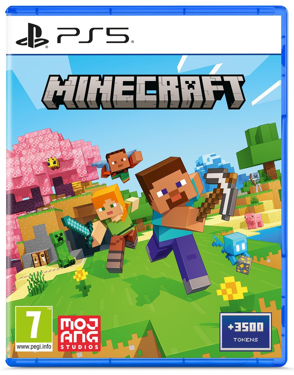 Minecraft PS5 game box — genuine sealed disc, Optrenex UAE